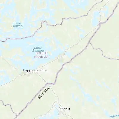 Map showing location of Imatra (61.171850, 28.752420)