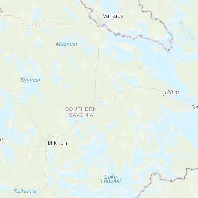 Map showing location of Juva (61.900000, 27.850000)