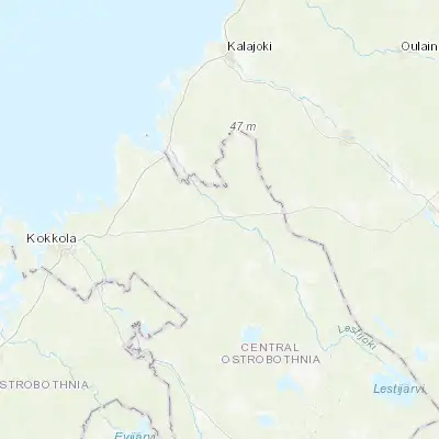 Map showing location of Kannus (63.900000, 23.900000)