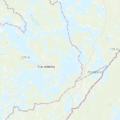 Map showing location of Kerimäki (61.910690, 29.282280)