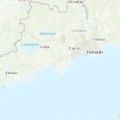 Map showing location of Kirkkonummi (60.123810, 24.438530)