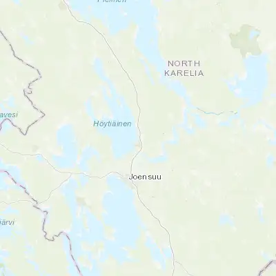 Map showing location of Kontiolahti (62.760230, 29.847110)