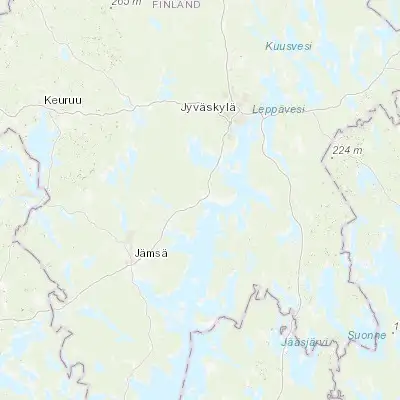 Map showing location of Korpilahti (62.016670, 25.550000)