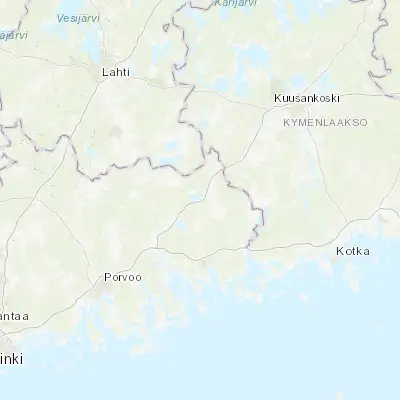 Map showing location of Lapinjärvi (60.624430, 26.197200)