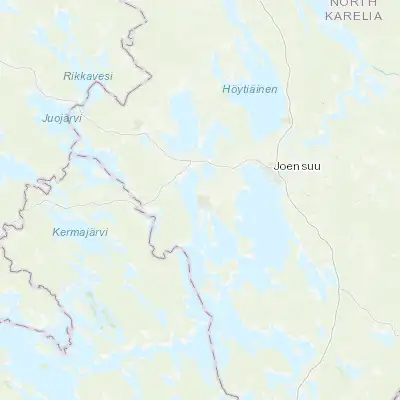 Map showing location of Liperi (62.533330, 29.366670)
