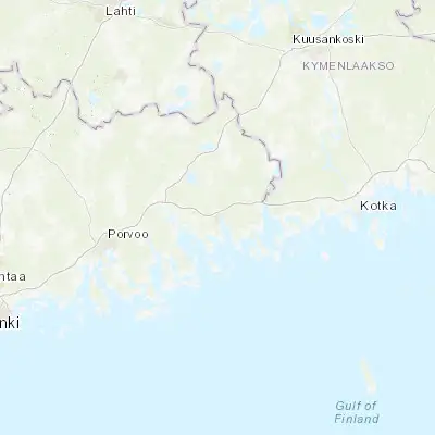 Map showing location of Lovisa (60.456590, 26.225050)