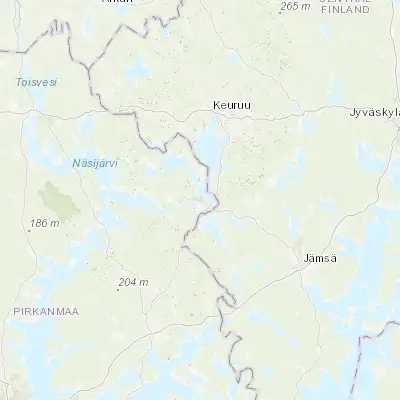 Map showing location of Mänttä (62.030140, 24.627910)
