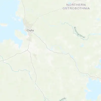 Map showing location of Muhos (64.807980, 25.993140)
