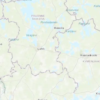 Map showing location of Nastola (60.950000, 25.933330)