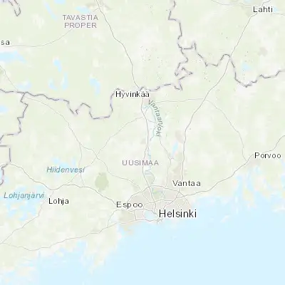 Map showing location of Nurmijärvi (60.464070, 24.807300)
