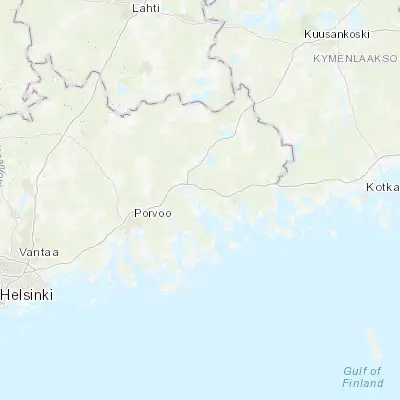 Map showing location of Pernå (60.448690, 26.031870)