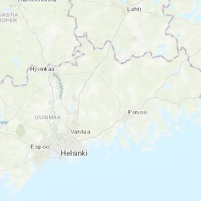 Map showing location of Pornainen (60.475810, 25.374900)