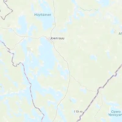 Map showing location of Pyhäselkä (62.433330, 29.966670)