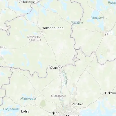 Map showing location of Riihimäki (60.737690, 24.777260)