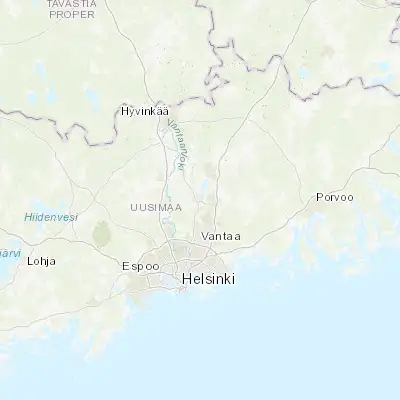 Map showing location of Tuusula (60.403680, 25.026380)