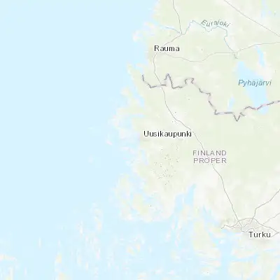 Map showing location of Uusikaupunki (60.800430, 21.408410)