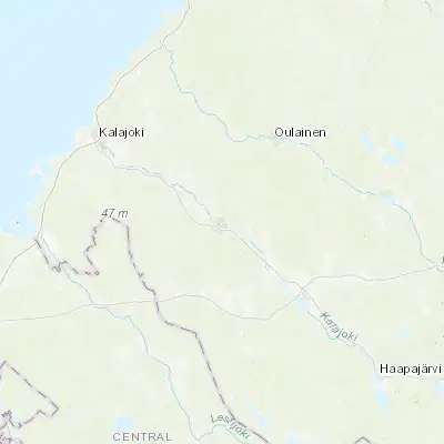Map showing location of Ylivieska (64.083330, 24.550000)