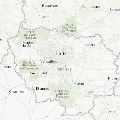 Map showing location of Alfortville (48.805750, 2.420400)