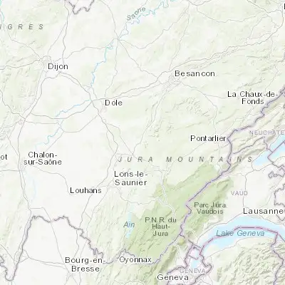 Map showing location of Arbois (46.903110, 5.774540)