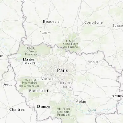 Map showing location of Arnouville (48.983330, 2.416670)
