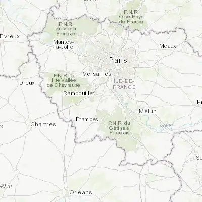 Map showing location of Arpajon (48.588750, 2.246720)