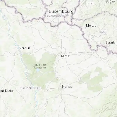 Map showing location of Augny (49.061100, 6.118200)