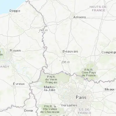 Map showing location of Auneuil (49.370260, 1.997120)