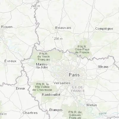 Map showing location of Auvers-sur-Oise (49.071580, 2.169780)