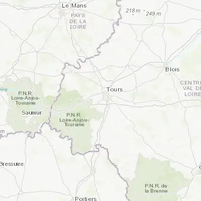 Map showing location of Ballan-Miré (47.340570, 0.614660)