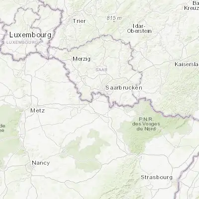 Map showing location of Behren-lès-Forbach (49.169490, 6.939330)