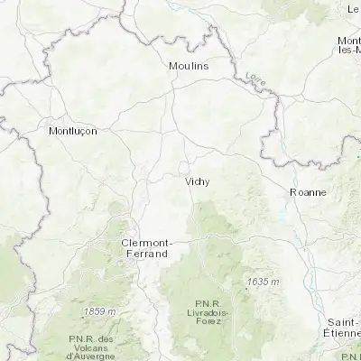Map showing location of Bellerive-sur-Allier (46.116520, 3.404060)