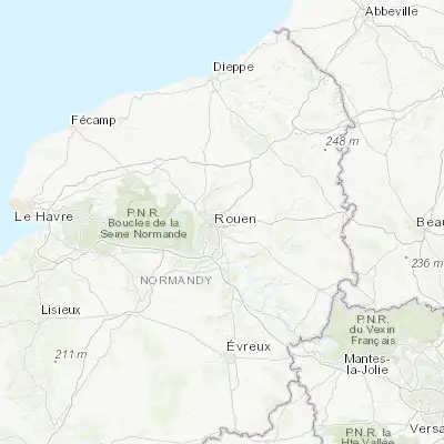 Map showing location of Bihorel (49.454680, 1.122300)