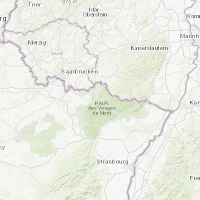 Map showing location of Bitche (49.052320, 7.429920)