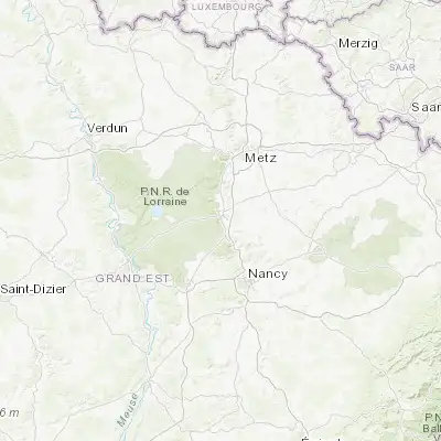 Map showing location of Blénod-lès-Pont-à-Mousson (48.884870, 6.048440)