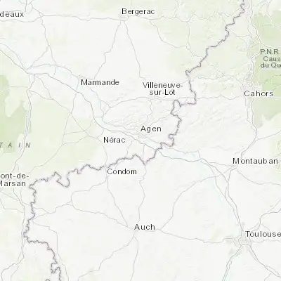 Map showing location of Boé (44.160200, 0.628100)