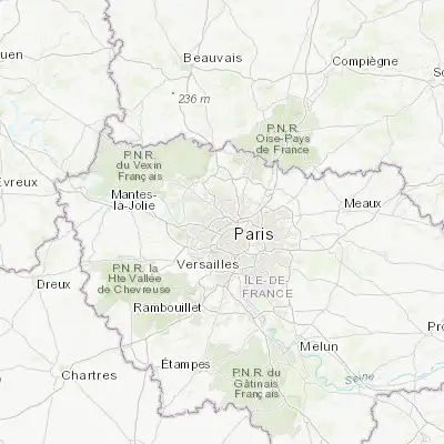 Map showing location of Bois-Colombes (48.919360, 2.274850)