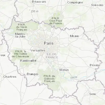Map showing location of Boissy-Saint-Léger (48.751490, 2.511630)