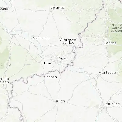 Map showing location of Bon-Encontre (44.186000, 0.671340)