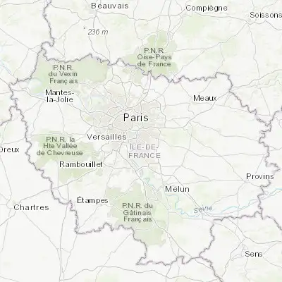 Map showing location of Bonneuil-sur-Marne (48.769500, 2.479300)