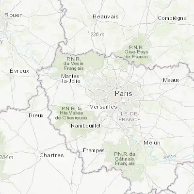Map showing location of Bougival (48.862230, 2.141480)