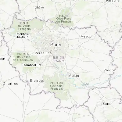 Map showing location of Boussy-Saint-Antoine (48.691010, 2.530600)