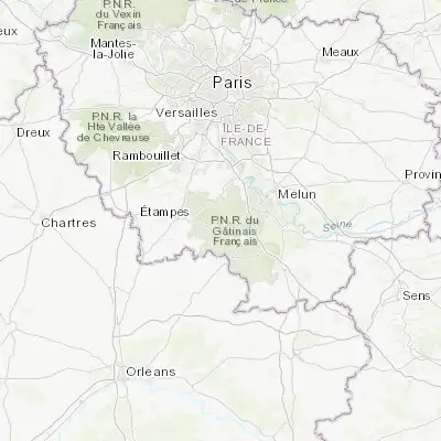 Map showing location of Boutigny-sur-Essonne (48.433330, 2.383330)