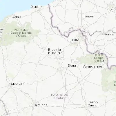 Map showing location of Bully-les-Mines (50.443800, 2.727030)