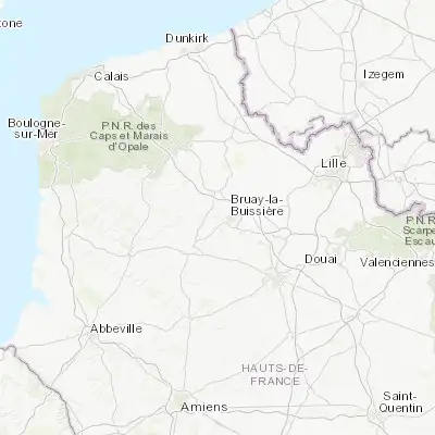 Map showing location of Calonne-Ricouart (50.485040, 2.473350)