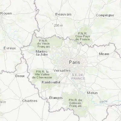 Map showing location of Carrières-sur-Seine (48.906870, 2.179200)