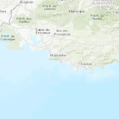Map showing location of Cassis (43.215710, 5.538550)