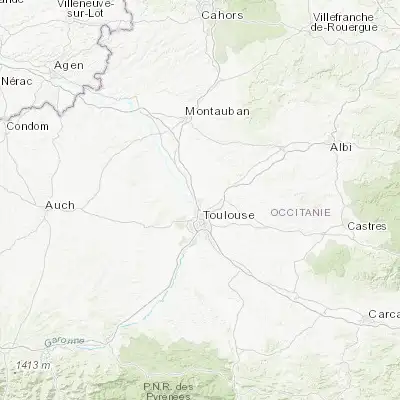 Map showing location of Castelginest (43.693820, 1.434400)