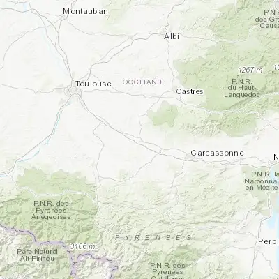 Map showing location of Castelnaudary (43.318140, 1.953390)