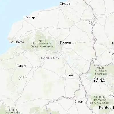 Map showing location of Caudebec-lès-Elbeuf (49.280820, 1.021950)