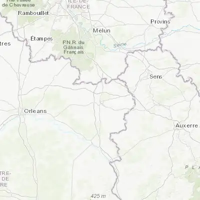 Map showing location of Châlette-sur-Loing (48.013370, 2.735870)